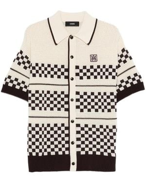 Amiri Shirt With Logo - Natural