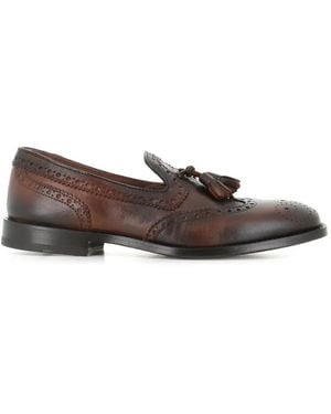 Alexander Hotto Tassel Brogue Loafers - Brown