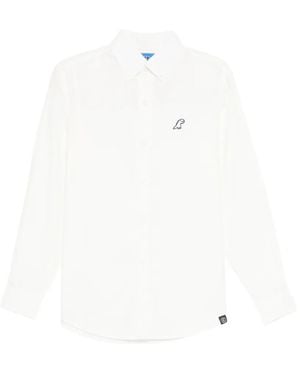 SPORT b. by agnès b. Dino-Embroidered Shirt - White