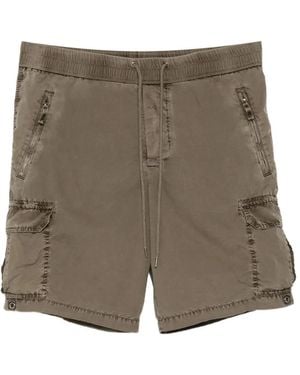 James Perse Bermudas Cargo Parachute De Popelina - Gris