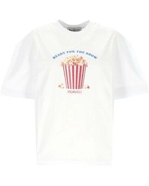 Fiorucci Graphic-Print T-Shirt - White