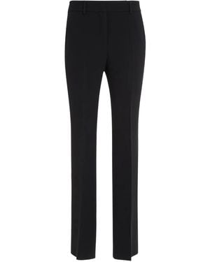 Incotex Straight-Leg Trousers - Black