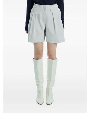 Low Classic Shorts Mit Umschlag - Blau
