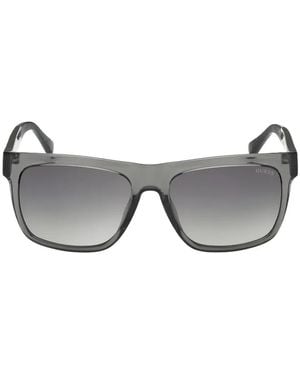 GUESS EYEWEAR Square-Frame Tinted Sunglasses - Grey