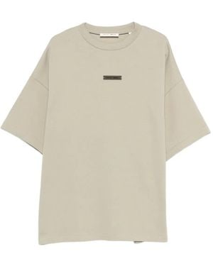 Fear Of God T-Shirt Con Applicazione Logo - Bianco