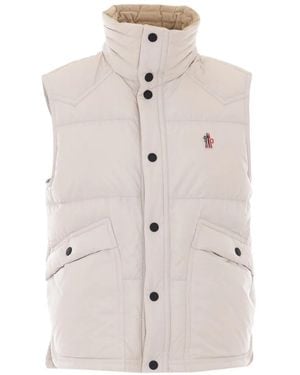 Moncler Gilet Matelassé Evans - Blanc