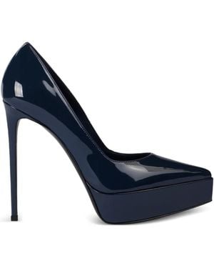 Le Silla Uma Platform Court Shoes - Blue