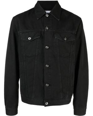 Off-White c/o Virgil Abloh Wave Off Canvas Skate Jacket - Black