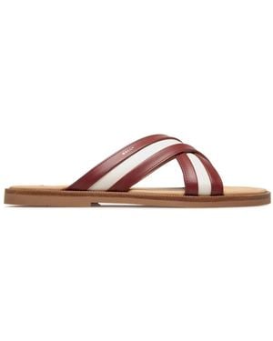 Bally Glide Slides - Brown