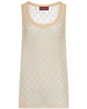 Gucci Silk Top - White