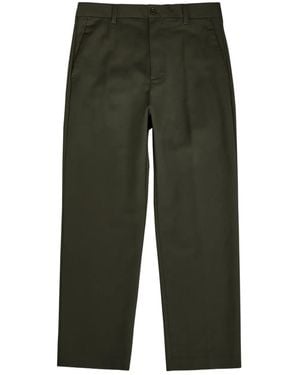 NN07 Front Pockets Trousers - Green