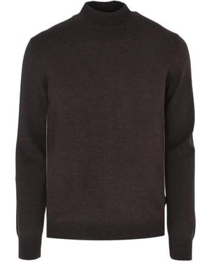 Barba Napoli Turtleneck Sweater - Black