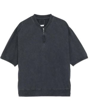 Visvim Mondo Zipped T-Shirt - Blue
