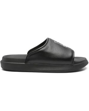 Y-3 Logo Slides - Black