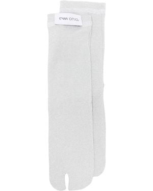 Ioana Ciolacu Sparkle Socken - Weiß