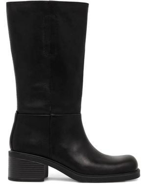 Vagabond Shoemakers 57Mm Daniella Leather Boots - Black
