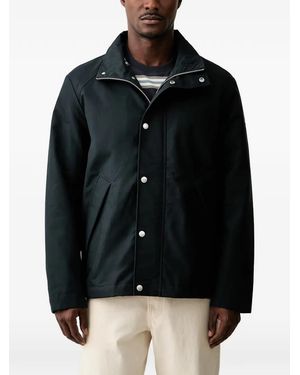 Marc O' Polo Veste À Col Montant Et Manches Raglan - Black