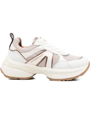 Alexander Smith Victoria Leather Sneakers - White