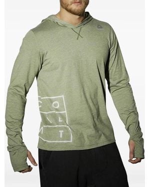 Reebok Lightweight Hooded Jacket - Green