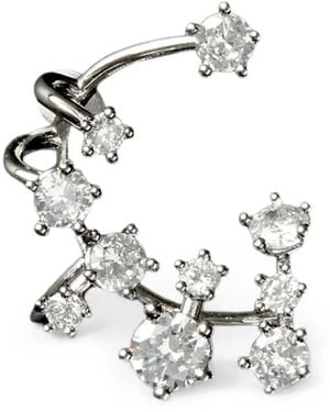 Panconesi Kismet Crystal-Embellished Ear Cuff - Black