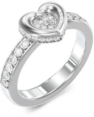 Guess L.O.V.E. Ring - White