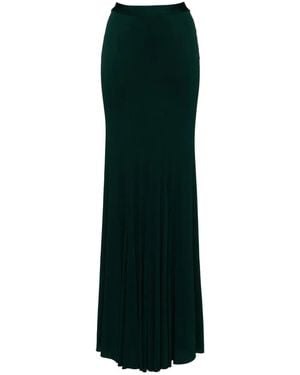 Hervé L. Leroux Fishtail Skirt - Green