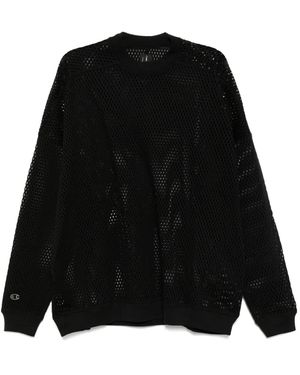 Rick Owens X Champion Jumbo Sweatshirt - Schwarz