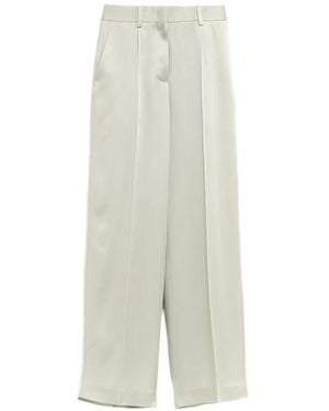Jil Sander Pleated Trousers - White