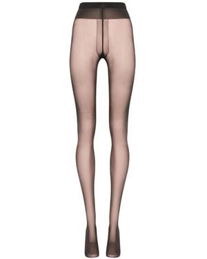 Wolford Individual 20 Sheer-Matte Tights - White