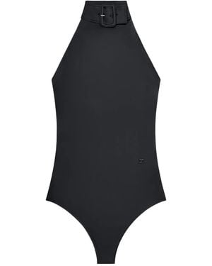 Courreges Body Con Detalle De Hebilla - Azul