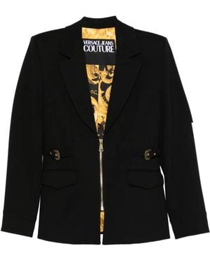 Versace Jeans Couture Zip Blazer - Black