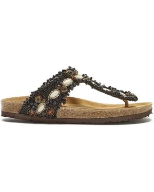 Maliparmi Glamour Infrabijoux Sandals - Black