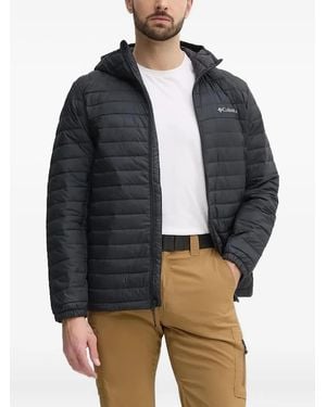 Columbia Hooded Quilted Padded Jacket - Blue
