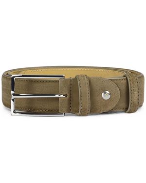 Doucal's Suede Buckle-Fastening Belt - Multicolor