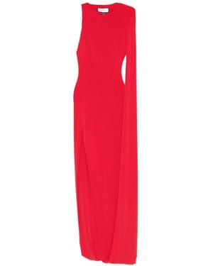 Nissa One-Sleeve Dress - Red