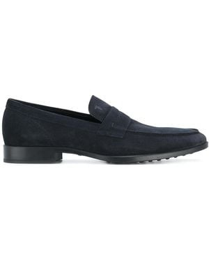 Tod's Loafer Aus Wildleder - Schwarz