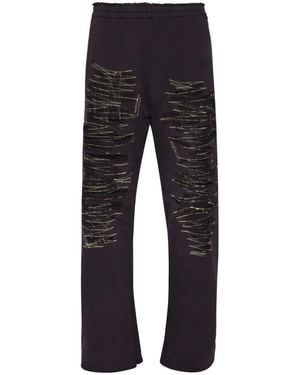MM6 by Maison Martin Margiela ダメージパンツ - ブルー