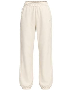 Champion Eco Future Logo-Embroidered Track Pants - White
