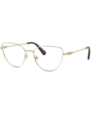 Swarovski Cat-Eye-Brille - Weiß
