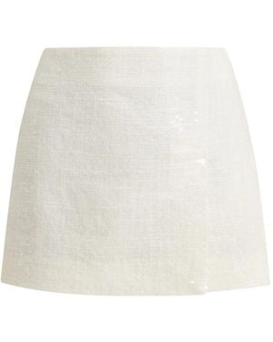 16Arlington Minerva Mini Skirt - White