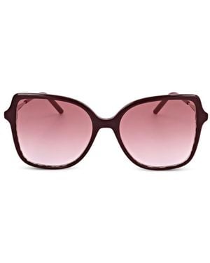 Carolina Herrera Gafas De Sol Con Montura Geométrica - Rosa