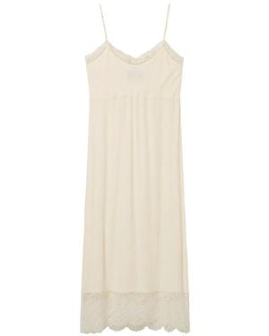 Simone Rocha Onderjurk Met Kant - Wit