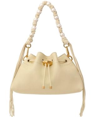 Jimmy Choo S Cinch Schultertasche - Natur