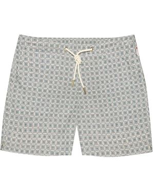 Orlebar Brown Bulldog Badeshorts Mit Kordelzug - Grau