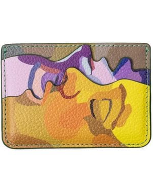 Kidsuper Kissing Patchwork Wallet - Red