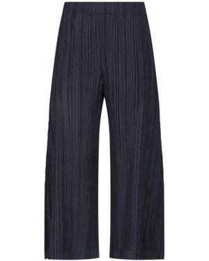 Pleats Please Issey Miyake Pleated Pants - Blue