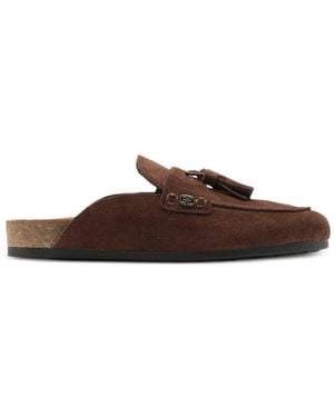 Sam Edelman Mules Astrid Con Nappa - Marrone