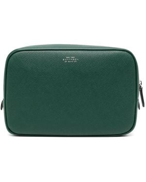 Smythson Bolso De Mano Organizer - Verde