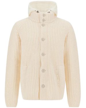 Herno Wool Bomber Jacket - White
