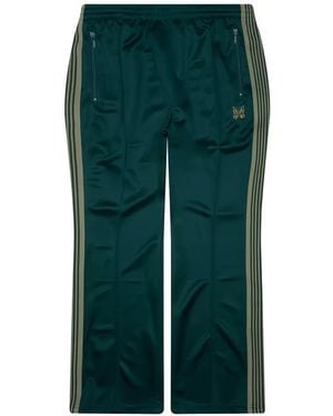 Needles Poly Smooth Boot-Cut Track Pants - Green